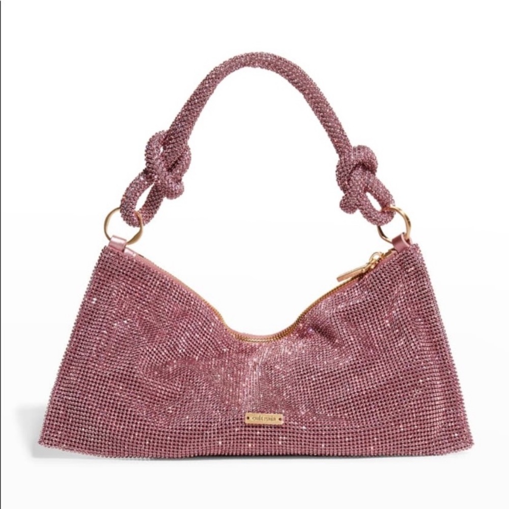 Nano Knotted Embellished Shoulder Bag